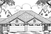 Traditional Style House Plan - 3 Beds 2 Baths 2165 Sq/Ft Plan #42-144 
