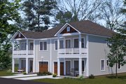 Cottage Style House Plan - 3 Beds 2.5 Baths 1981 Sq/Ft Plan #513-2332 