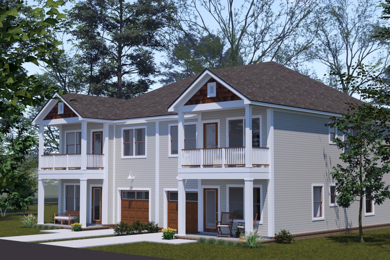 Architectural House Design - Exterior - Other Elevation for Cottage House Plan #513-2332 - 3 bed, 2.5 bath