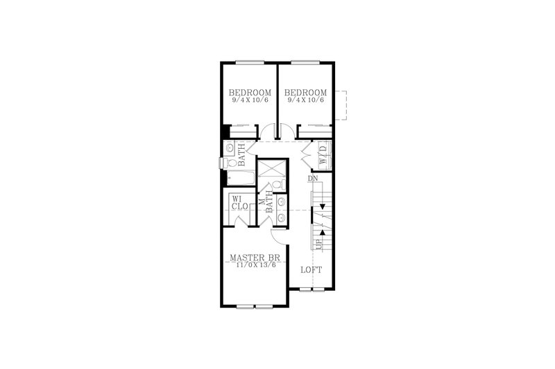 Craftsman Style House Plan - 3 Beds 2.5 Baths 1567 Sq Ft Plan #53-628 