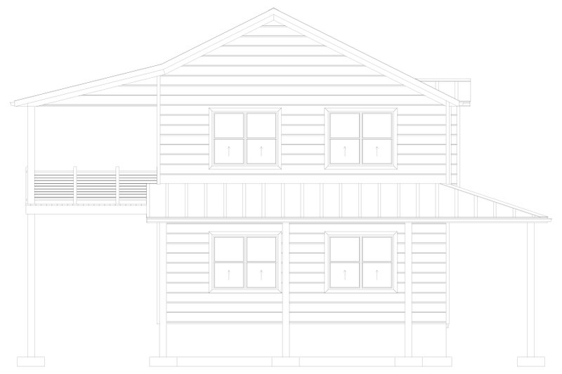 Dream House Plan - Exterior - Other Elevation for Barndominium House Plan #1060-408 - 2 bed, 1.5 bath