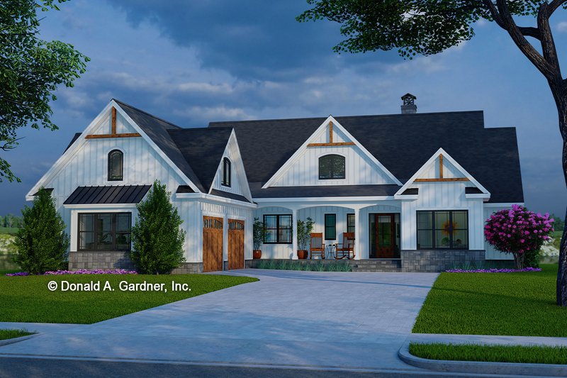 Dream House Plan - Ranch Exterior - Front Elevation Plan #929-1164