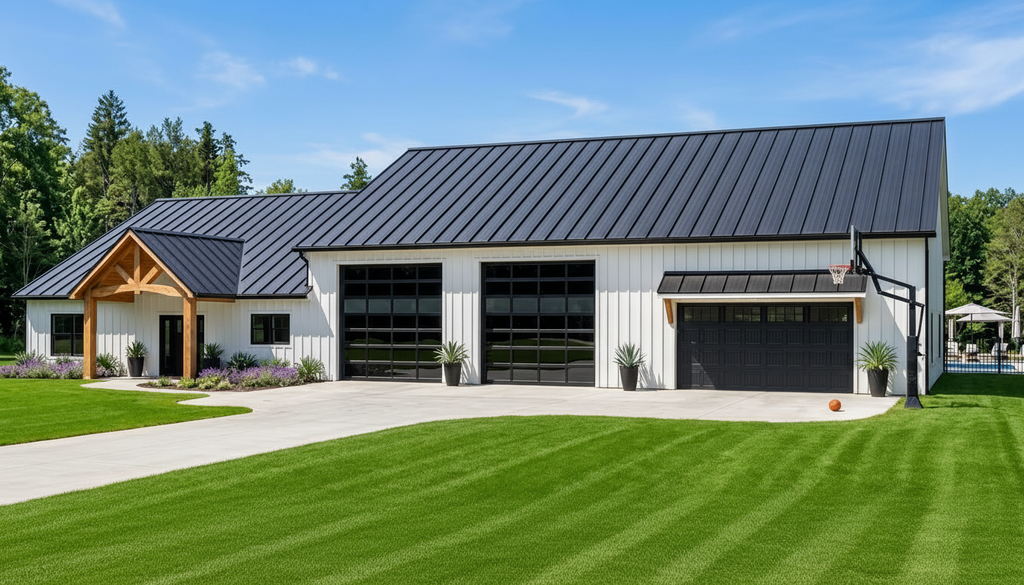 Exterior - Front Elevation 2 for Barndominium House Plan #1064-304 - 3 bed, 2.5 bath