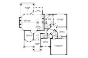 Craftsman Style House Plan - 3 Beds 2 Baths 1880 Sq/Ft Plan #132-199 