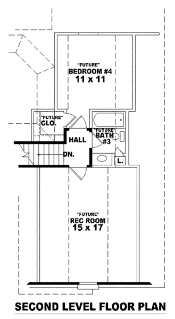 Traditional Floor Plan - Other Floor Plan #81-957