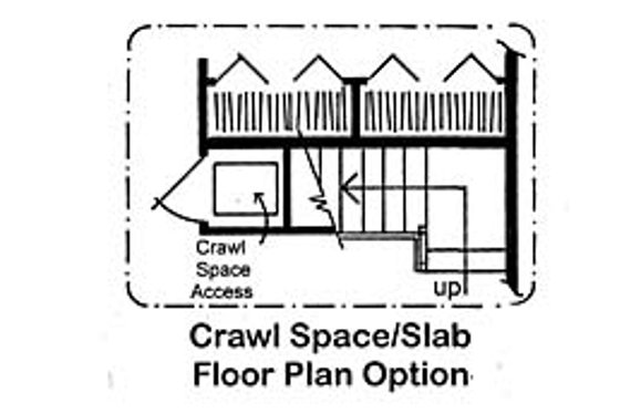 Floor Plan - Other Floor for Contemporary House Plan #312-574 - 3 bed, 2.5 bath