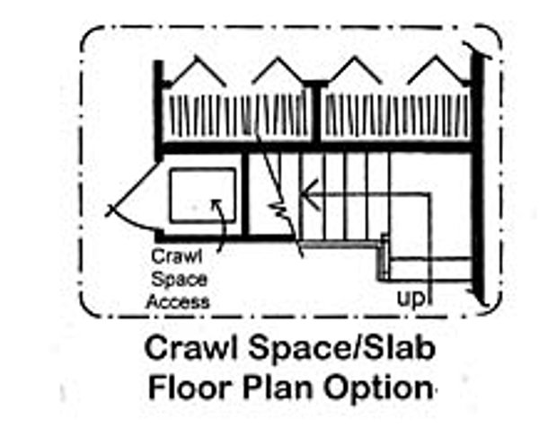 Floor Plan - Other Floor for Contemporary House Plan #312-574 - 3 bed, 2.5 bath