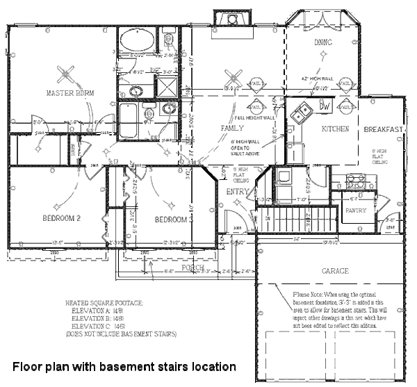 Home Plan - Ranch Floor Plan - Other Floor Plan #56-118