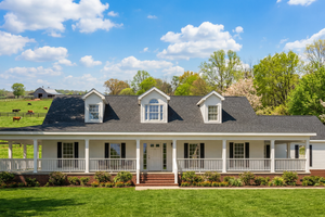 House Plan Design - Exterior - Front Elevation for Country House Plan #17-235 - 3 bed, 3 bath