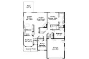 Traditional Style House Plan - 3 Beds 2 Baths 1802 Sq/Ft Plan #124-738 
