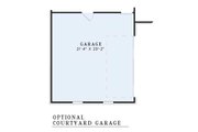 European Style House Plan - 3 Beds 2 Baths 2014 Sq/Ft Plan #17-1106 
