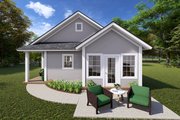 Cottage Style House Plan - 3 Beds 2 Baths 1381 Sq/Ft Plan #513-2211 