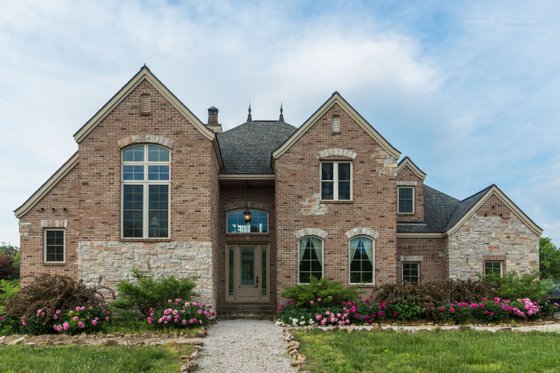 Exterior - Front Elevation 6 for European House Plan #20-783 - 3 bed, 2.5 bath