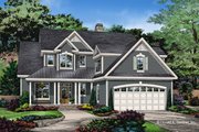 Country Style House Plan - 5 Beds 4.5 Baths 2932 Sq/Ft Plan #929-1034 