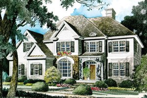 Traditional Exterior - Front Elevation Plan #429-26