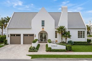 Home Plan - Exterior - Front Elevation for Beach House Plan #455-757 - 3 bed, 2.5 bath