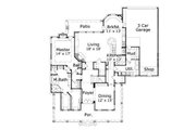 Traditional Style House Plan - 4 Beds 3.5 Baths 3744 Sq/Ft Plan #411-530 