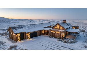 House Blueprint - Contemporary Exterior - Front Elevation Plan #892-44