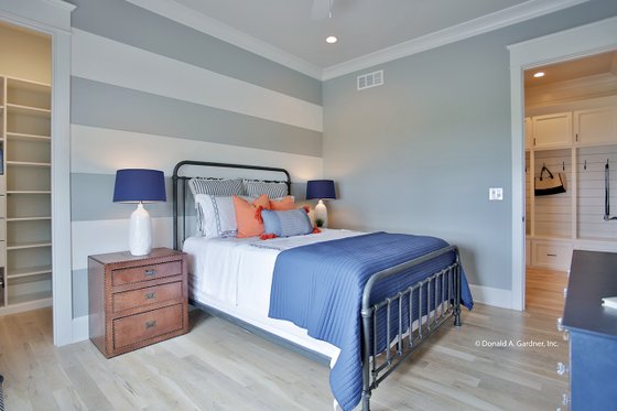 Exterior - Front Elevation 3 for European House Plan #929-1009 - 5 bed, 4 bath