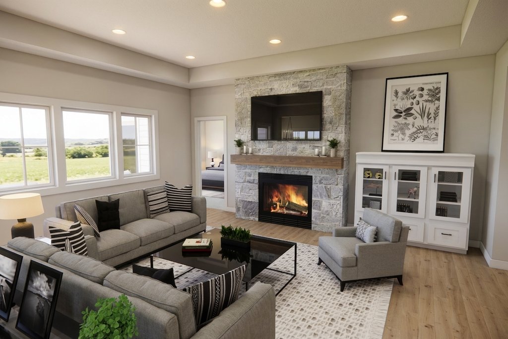 Interior - Kitchen 4 for Farmhouse House Plan #51-1519 - 3 bed, 2.5 bath