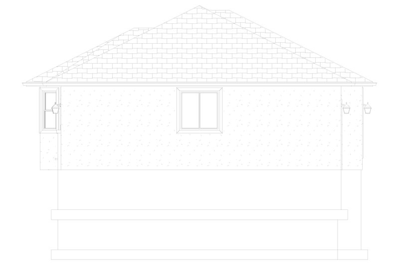 House Plan Design - Exterior - Other Elevation 1 for Ranch House Plan #1060-388 - 3 bed, 1.5 bath