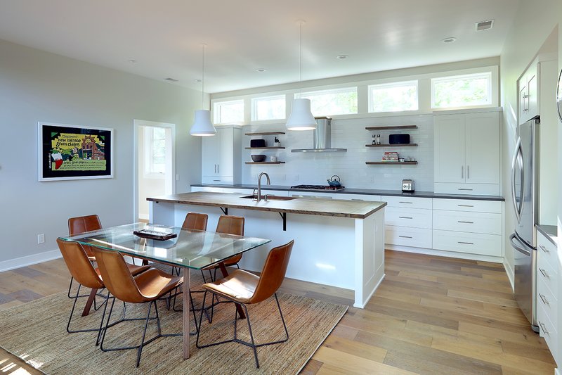 House Blueprint - Interior - Kitchen for Contemporary House Plan #928-326 - 3 bed, 2 bath