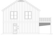 Southern Style House Plan - 3 Beds 2.5 Baths 1666 Sq/Ft Plan #932-901 