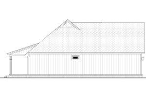 Exterior - Other Elevation for Farmhouse House Plan #430-405 - 3 bed, 2 bath