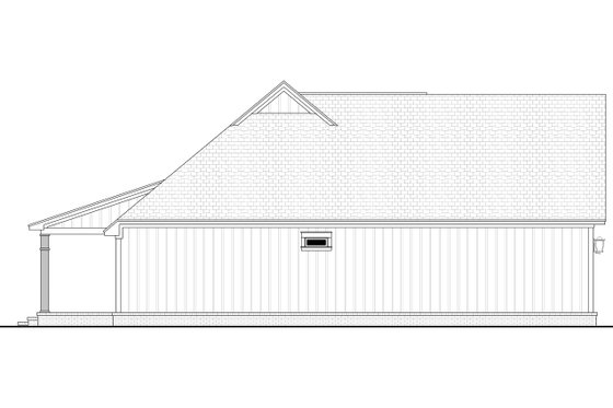 Exterior - Other Elevation for Farmhouse House Plan #430-405 - 3 bed, 2 bath