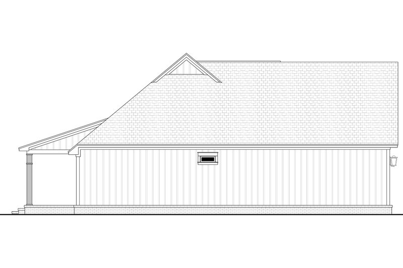 Dream House Plan - Exterior - Other Elevation for Farmhouse House Plan #430-405 - 3 bed, 2 bath