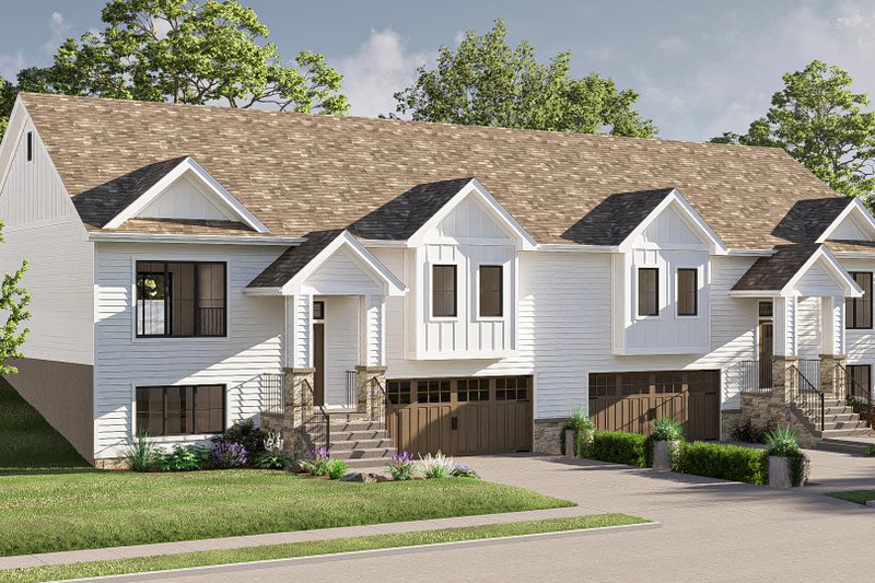 Architectural House Design - Exterior - Other Elevation 1 for Traditional House Plan #455-386 - 3 bed, 2.5 bath