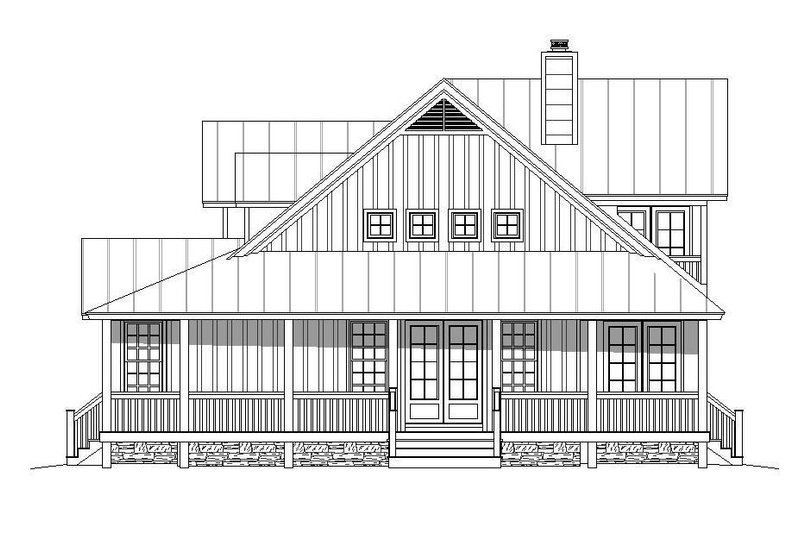 House Plan Design - Exterior - Other Elevation 1 for Country House Plan #932-268 - 3 bed, 2.5 bath
