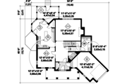 Traditional Style House Plan - 3 Beds 2 Baths 2373 Sq/Ft Plan #25-4780 