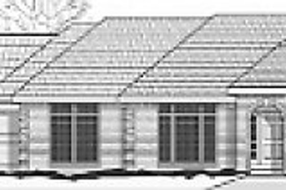 Exterior - Front Elevation for Traditional House Plan #67-673 - 2 bed, 2 bath