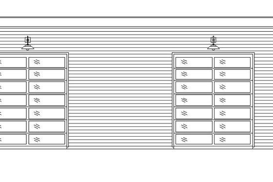Exterior - Front Elevation 3 for Modern House Plan #932-817, 1 bath