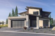 Contemporary Style House Plan - 4 Beds 3.5 Baths 2786 Sq/Ft Plan #1100-58 