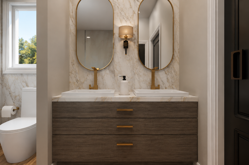 Home Plan - Interior - Bathroom for Contemporary House Plan #1064-467 - 5 bed, 3.5 bath