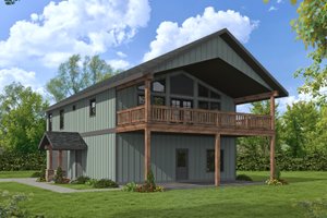Farmhouse Exterior - Front Elevation Plan #117-967