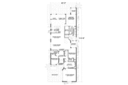 Mediterranean Style House Plan - 3 Beds 3 Baths 3180 Sq/Ft Plan #420-276 