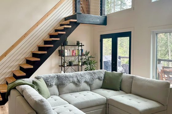 Photo 14 for Contemporary House Plan #932-516 - 2 bed, 1 bath