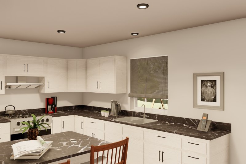 House Plan Design - Interior - Kitchen for Traditional House Plan #1122-8 - 3 bed, 1 bath