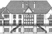 European Style House Plan - 5 Beds 5.5 Baths 6970 Sq/Ft Plan #119-166 