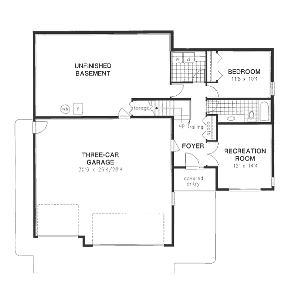 Home Plan - Traditional Floor Plan - Main Floor Plan #18-9342