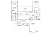 Prairie Style House Plan - 4 Beds 3.5 Baths 3621 Sq/Ft Plan #1096-37 