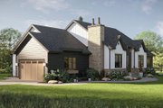 Cottage Style House Plan - 3 Beds 2 Baths 2152 Sq/Ft Plan #455-704 Exterior 