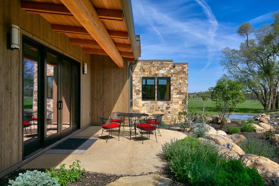 Exterior - Rear Elevation 4 for Contemporary House Plan #892-20 - 3 bed, 3.5 bath