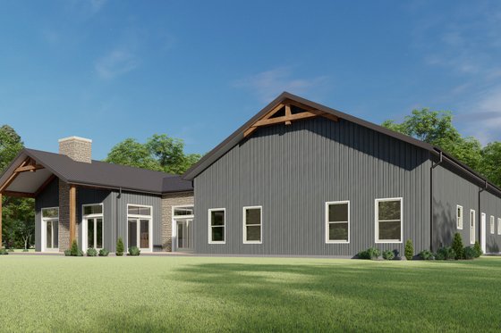 Exterior - Other Elevation for Barndominium House Plan #1092-41 - 4 bed, 2.5 bath