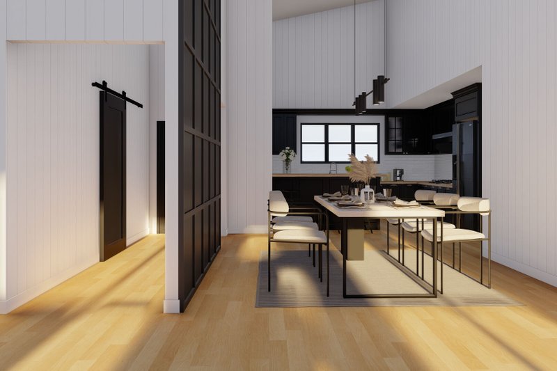 Architectural House Design - Interior - Kitchen 1 for Modern House Plan #923-433 - 3 bed, 2 bath