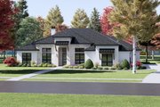 Prairie Style House Plan - 4 Beds 3.5 Baths 3621 Sq/Ft Plan #1096-37 