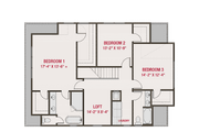 Farmhouse Style House Plan - 4 Beds 3 Baths 2743 Sq/Ft Plan #461-93 